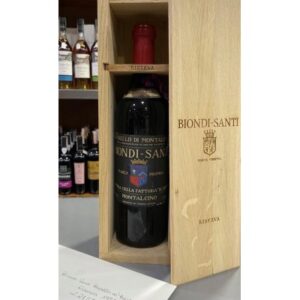 Brunello di Montalcino DOCG Riserva 1955 – Biondi Santi Tenuta Greppo